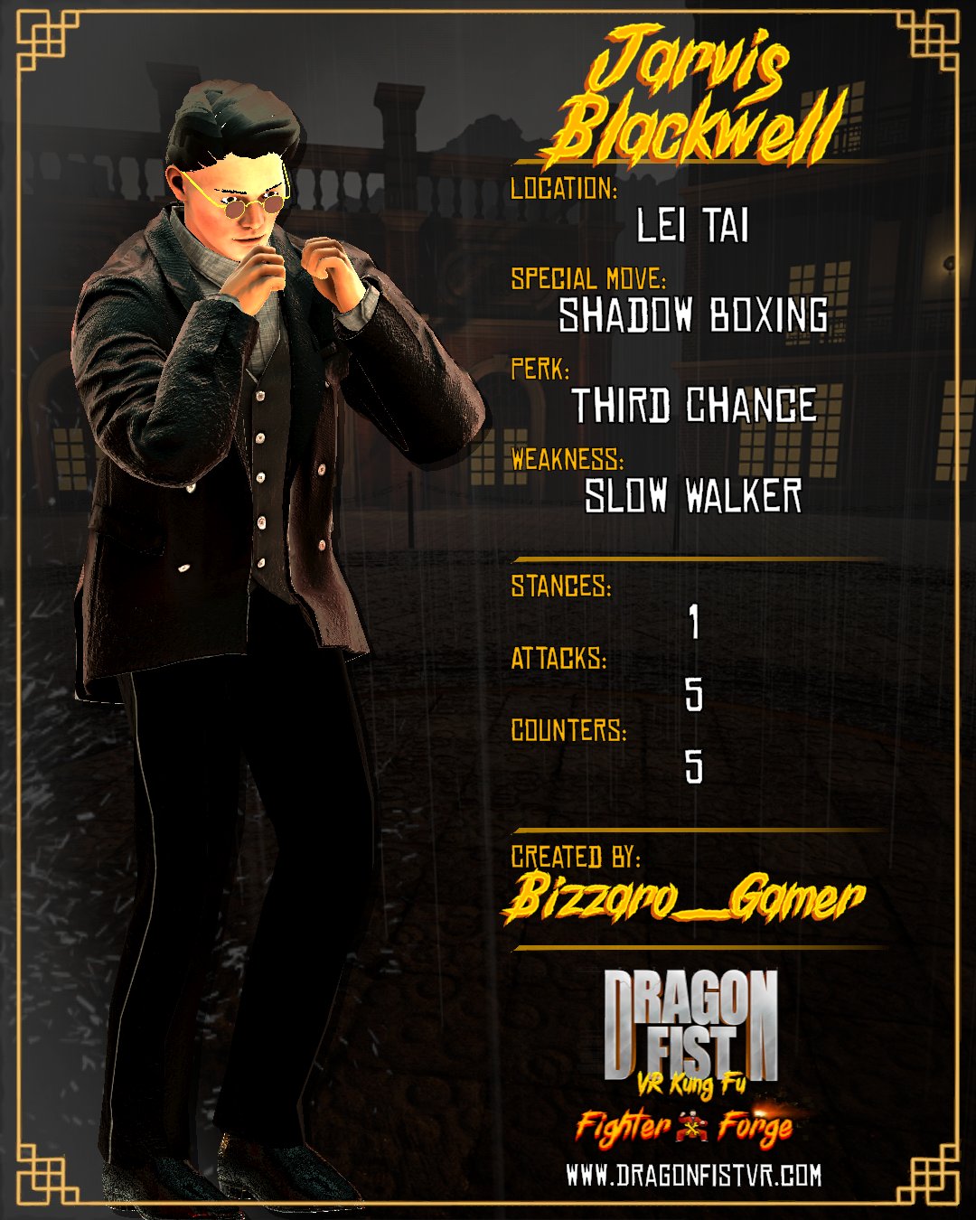 Jarvis Blackwell - Created By: Bizzaro_Gamer